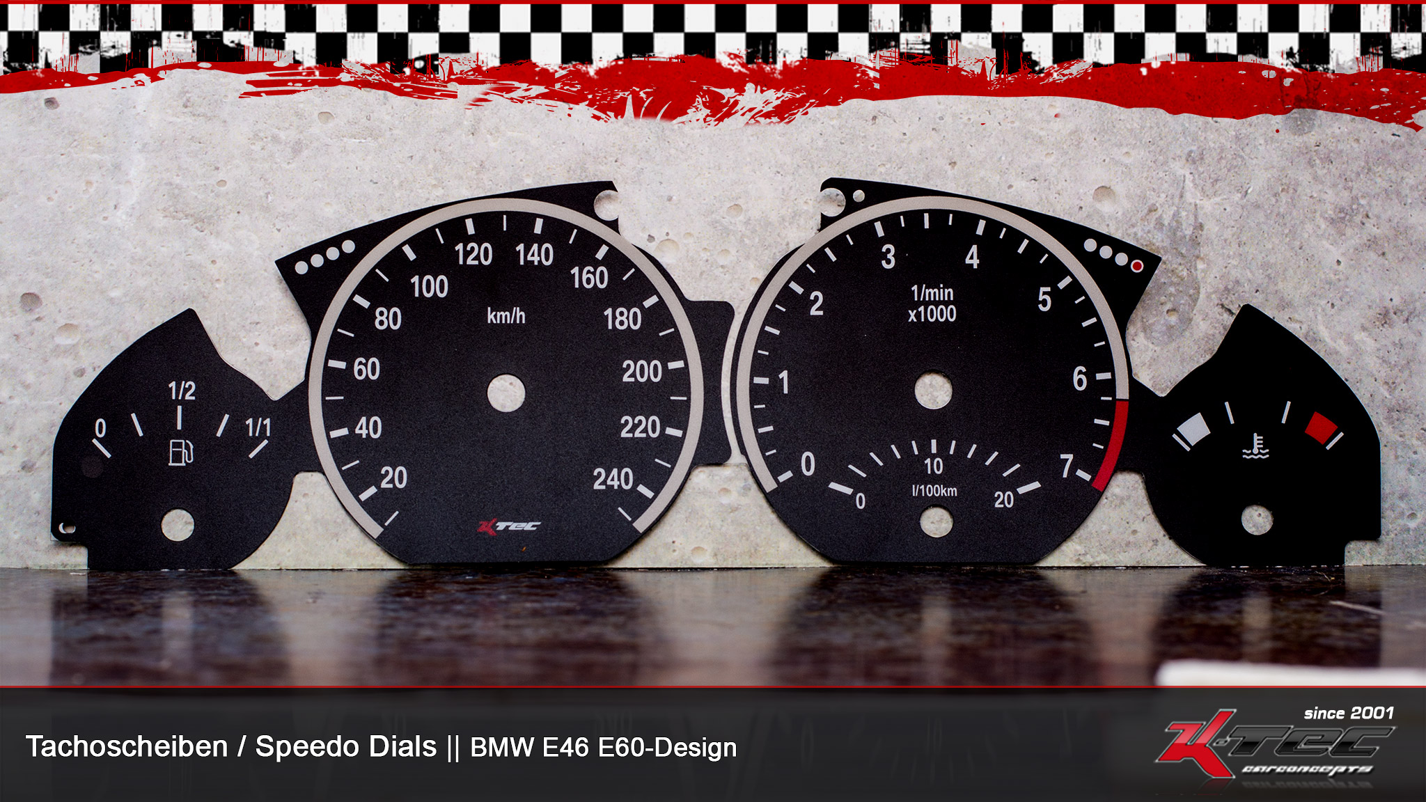 Bmw e46 e60 design tachoscheiben   -  (Bmw)