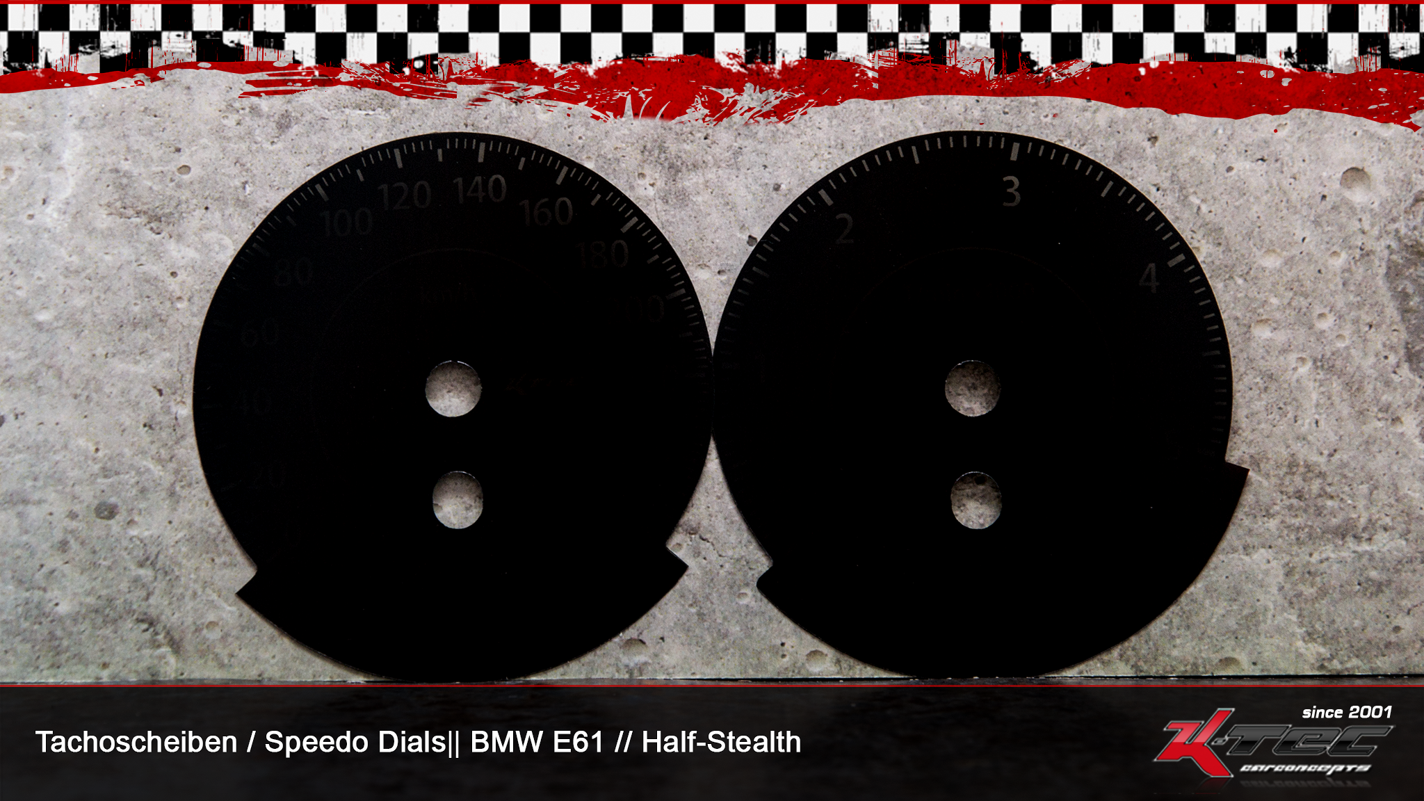 Bmw e61d half-stealth tachoscheiben   -  (Bmw)