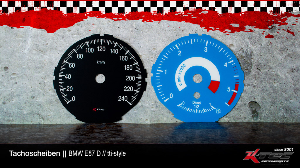 Bmw e87d tachoscheiben tti-style   -  (Bmw)