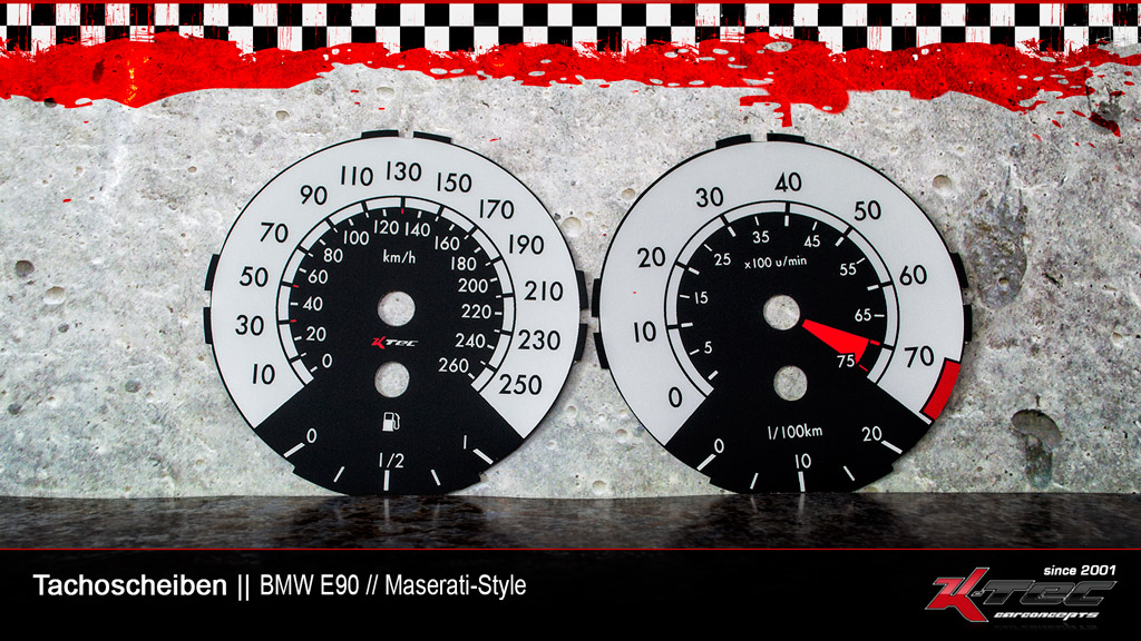 Bmw e90 maserati tachoscheiben   -  (Bmw)