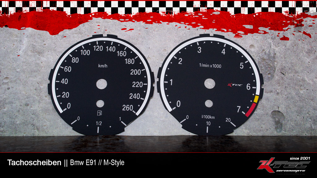 Bmw e91 m-style tachoscheiben   -  (Bmw)